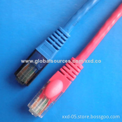 1m Ethernet 250MHz Fluke Test UTP Cat5e 24AWG Pure Copper RJ45 Patch Cords, Various Colors Available